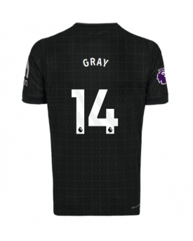 Tottenham Hotspur Archie Gray #14 Maglia Gara Trasferta Repliche 2025-26 Maniche Corte